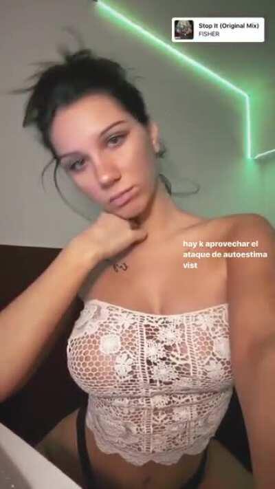 Nip &quot;slip&quot; from IG stories