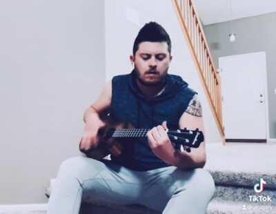 A ukulele cover of Cover Me Up by Jason Isbell and then Morgan Wallen. Tough one to do!