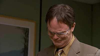 Sad Dwight thanks you.