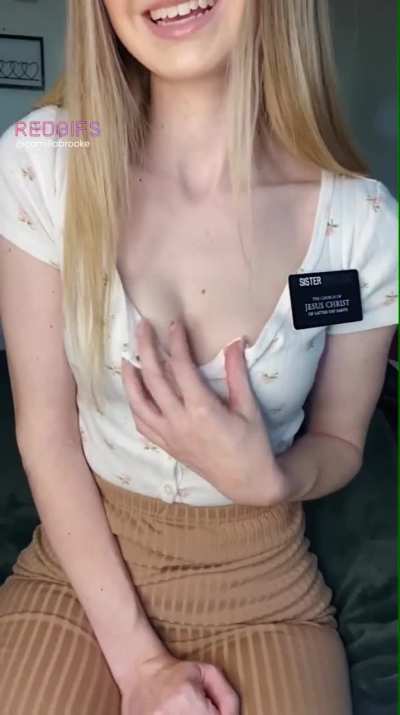 Not all missionaries like hiding their body… new video up on ManyVids! ❤️‍🔥 My first ever missionary JOI 🙈 (link in comments)