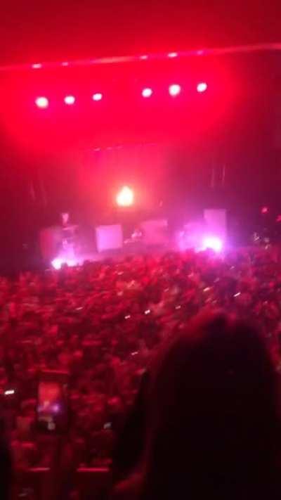 Got this on my snap memory from the juice concert in NYC