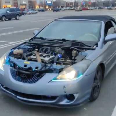 Exhaust clip of my turbo solara