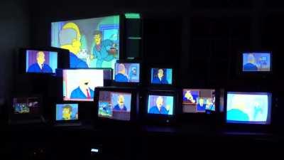 Steamed Hams but every computer is at a different speed and synced to when skinner says Steamed Hams