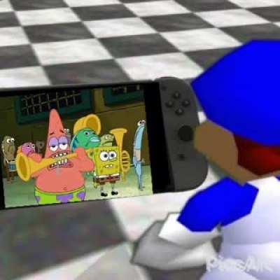 Smg4 watches an entire episode of spongebob