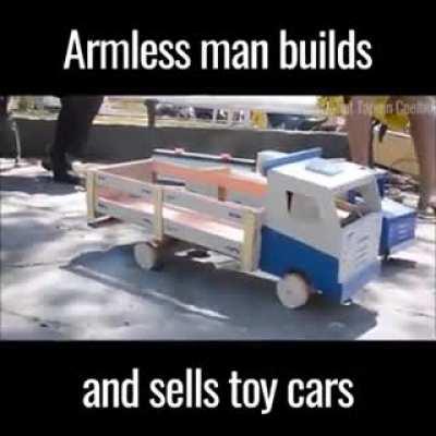 Building Toy Cars Without Arms