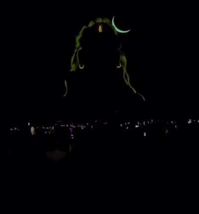 The Adiyogi Shiva Statue is amazing. Goosebumps.