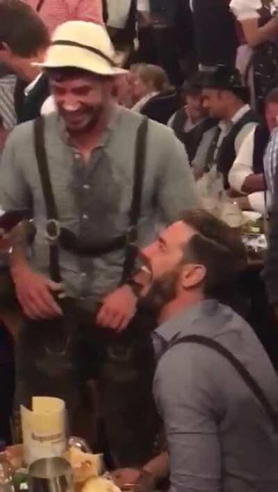 Meanwhile at the Oktoberfest