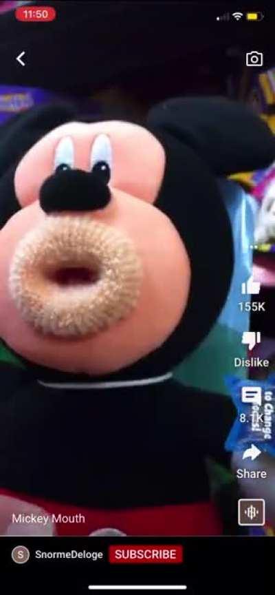 Mickey…Mouth?