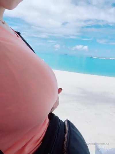 Anri Okita Onlyfans - Maldives Island Vacation video [Part 1]