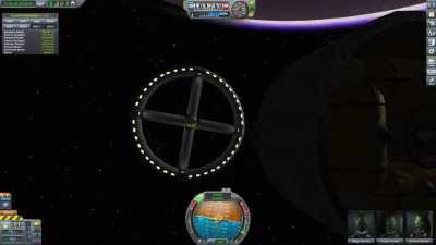 Manually docking interstellar style