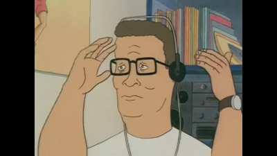 Hank listens to BLCKK