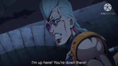 Polnareff meets Dire