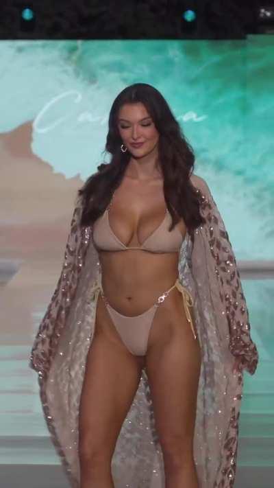 Bikini on the runway compilation 