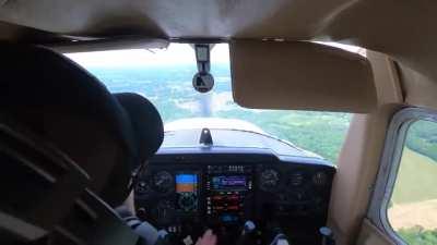 Student pilot loses engine during flight