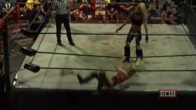 Penelope Ford wedgie