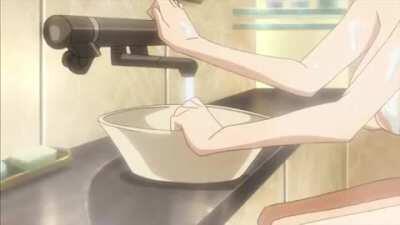 Highschool of the bath (highschool of the dead)