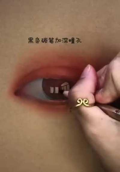 How to draw a realistic eye.