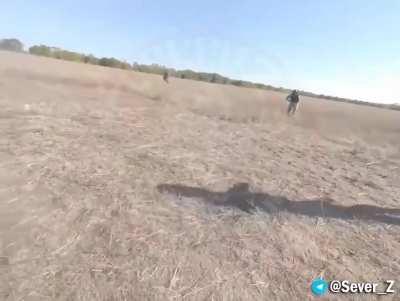 (Old Video Sorry If Repost) (Alledgly) Ukrainian Armed Forces shooting (alledgly) foreign fighters in a friendly fire accident (Unsure if this is real as I found no other information on it).