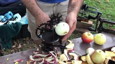 Star apple parer and slicer, 1871. One of three known to exist.