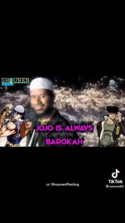 Halal jojo by amine shounenposting (FB)