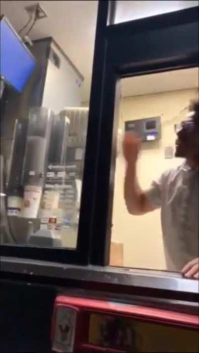 Drive thru worker encounters Karen and boyfriend during a 17hour shift.