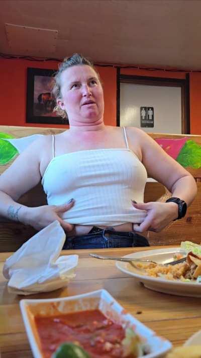 Mexican food and nipples for you 
