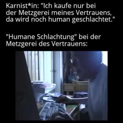 Humane Schlachtung beste