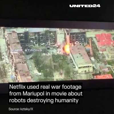 Netflix Uses Real Combat Footage from Battle of Mariupol in 'Atlas' Movie