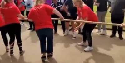 to play tug of war