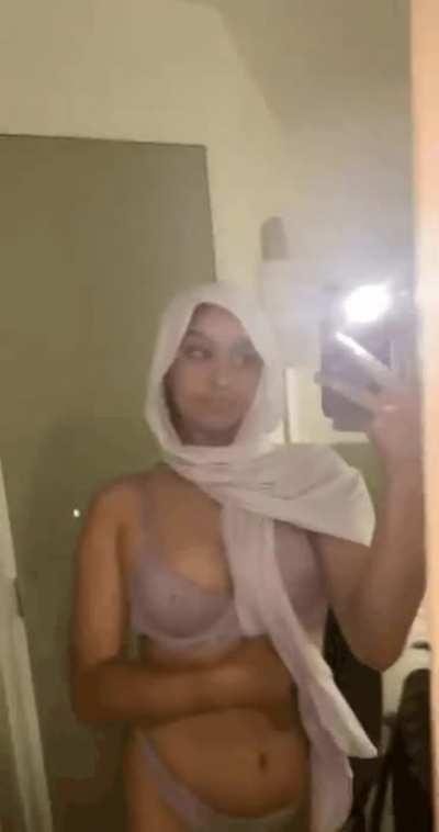 Little Hijab Tease