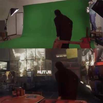 A video that shows the tremendous advancement in movies editing technologies