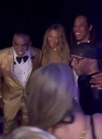 With The Isley Brothers during Gloria Carter’s birthday celebration | September 2024