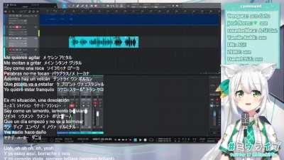 Vtuber japonesa cantando &quot;Lamento Boliviano&quot;