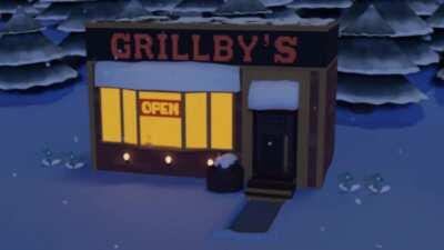 Cozy place to warm up and get some fries