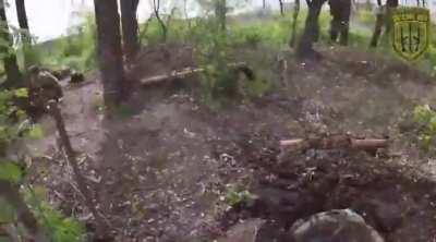 Long video of the 120mm mortar operators from the Ukrainian Volunteer Army firing at Russian positions in the direction of Kupyansk, Kharkiv Oblast. September 2023