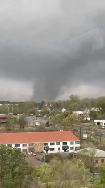 Another view of the first Little Rock Tornado Today