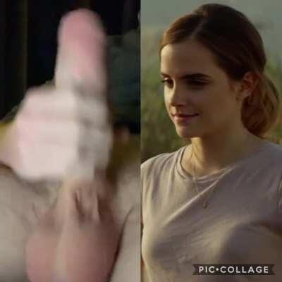 Emma Watson is just too fucking beautiful with a BWC