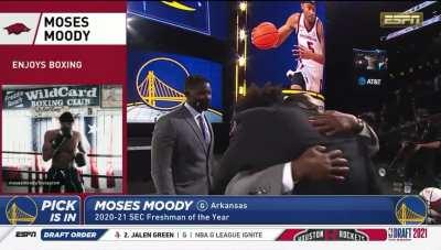 [Video] ESPN Analyst Kendrick Perkins Can't Pronounce Draft Pick Moses Moody's Name