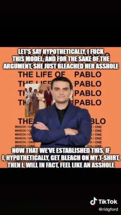 Ben Shapiro DESTROYS model's asshole