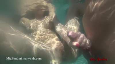 Underwater Anal Creampie