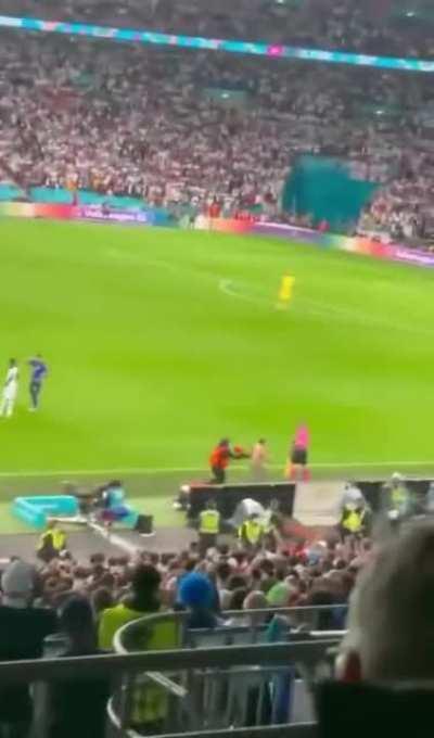 Euro final’s streaker