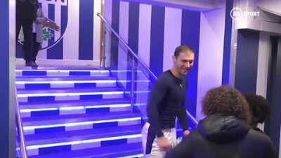 Just some Ivanović - Willian - Luis banter after the match earlier. Miss these legends