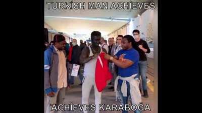 Turkish man achieves his final form 💪💪💪