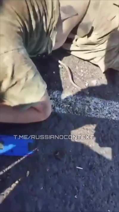 Russian soldiers got into an car crash in donetsk region 