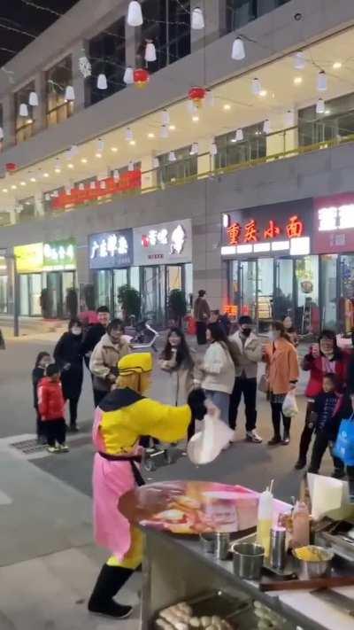 Would you like your pancakes fly or non-fly? China’s Street Food