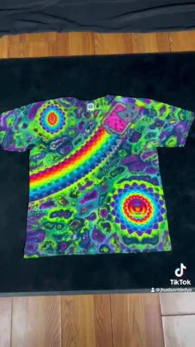 Nyan cat tie dye