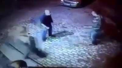 WCGW if I try to rob this old guy