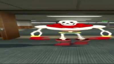 Papyrus on his way to capture the human