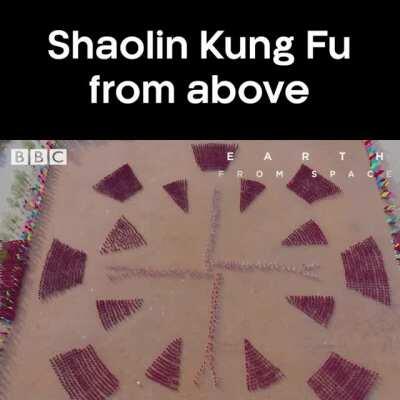 Shaolin Kung Fu from above