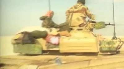 Liberation of Kuwait campaign, Gulf War 1991.